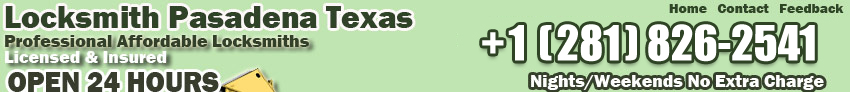 Pasadena Texas Locksmith